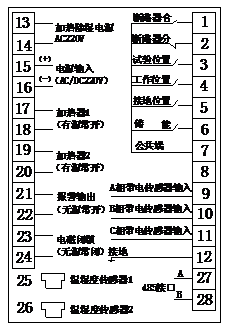  MIC-2100型高壓開(kāi)關(guān)柜智能操控裝置接線圖